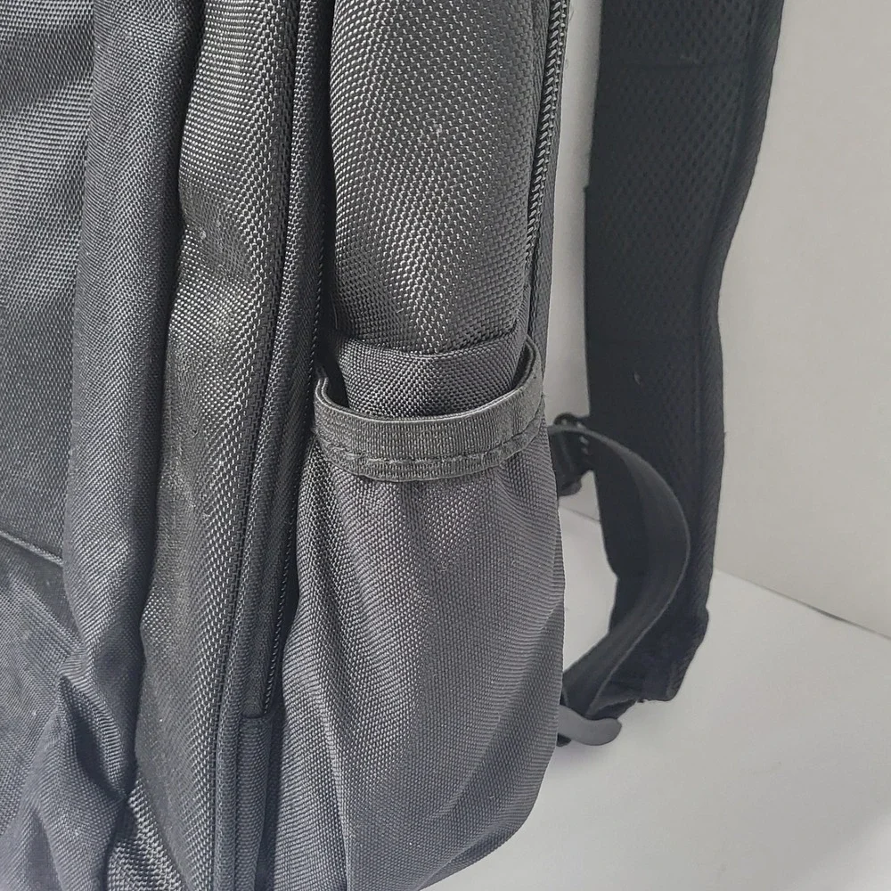Sol Laptop Backpack Black‎ Tech Travel Bag with Trolley Sleeve